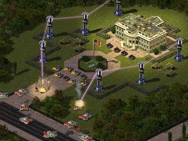 Red Alert 2 pre-release screenshot